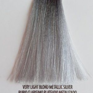 Hair Dye Very Light Blond Metallic Silver 3 Tubes.